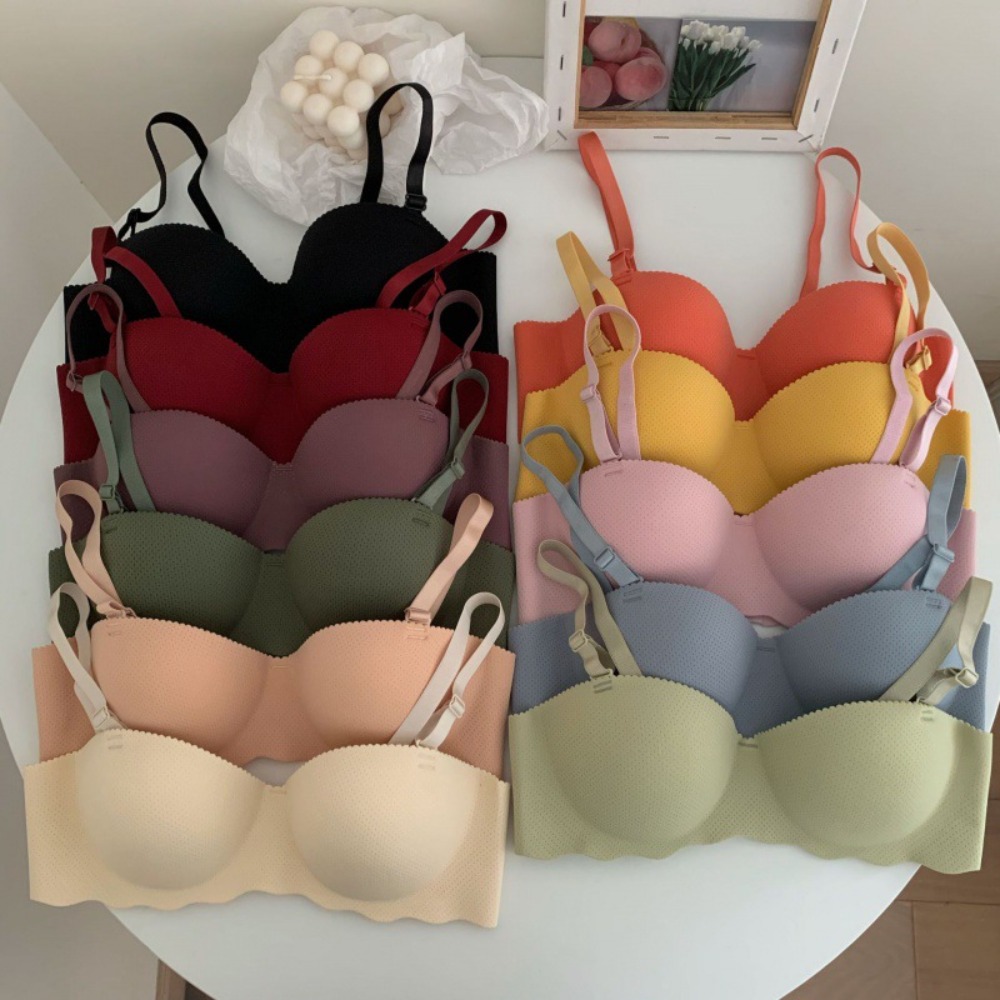 Wirefree Bra Comfort - Sexy Comfort Seamless Bra Candy Color