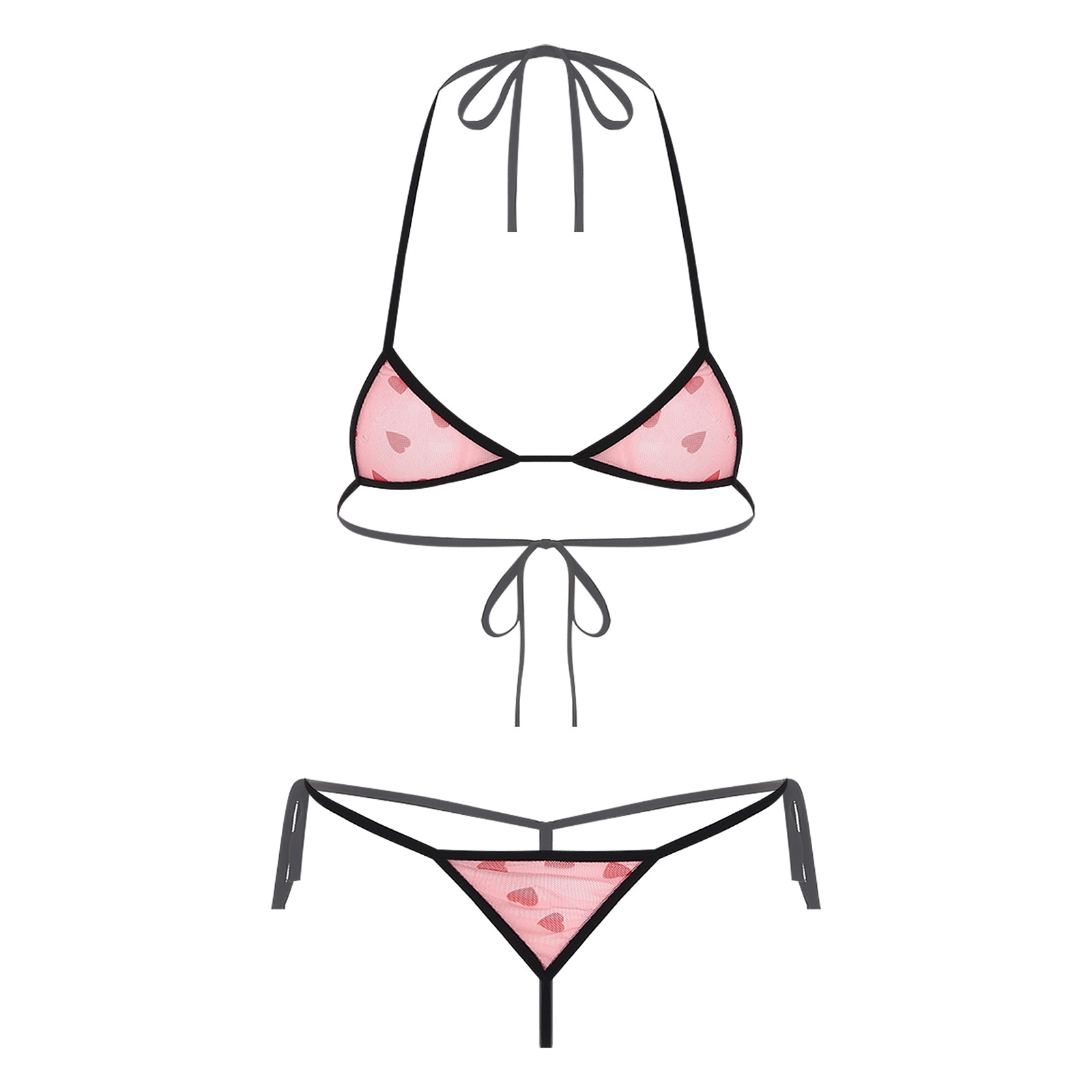 Womens Micro Mini Bikini Linge - đánh giá và giá Sheer Bra Lace