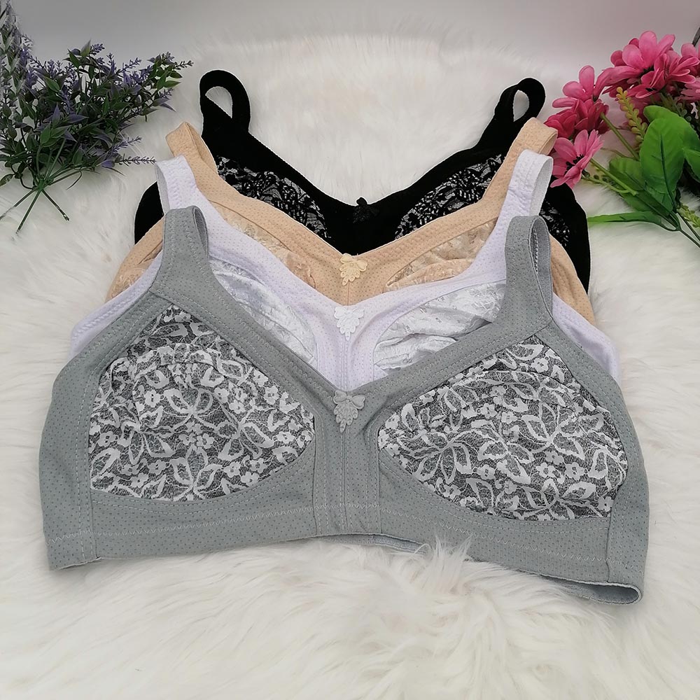 Women's Bra Large Cup C D E F  - đánh giá và giá Cotton Bra Everyday