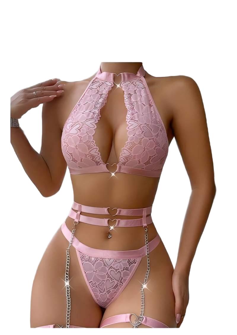 Sexy Lingerie Set Push Up Lace - đánh giá và giá Lace Bralette Set