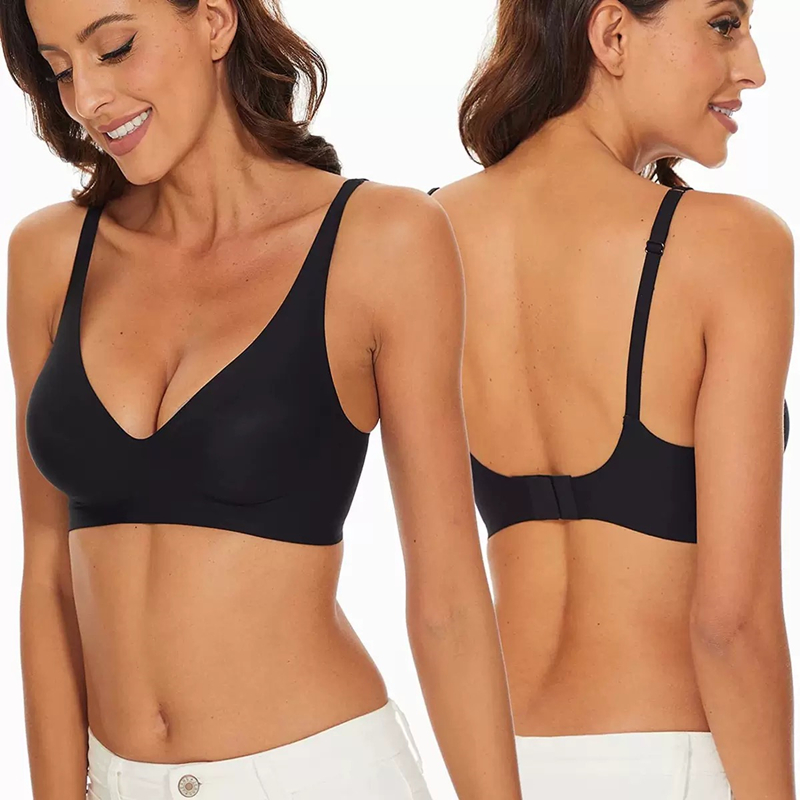 Sexy Seamless Jelly Bra S-4XL  - đánh giá và giá Minimizer Bra Women