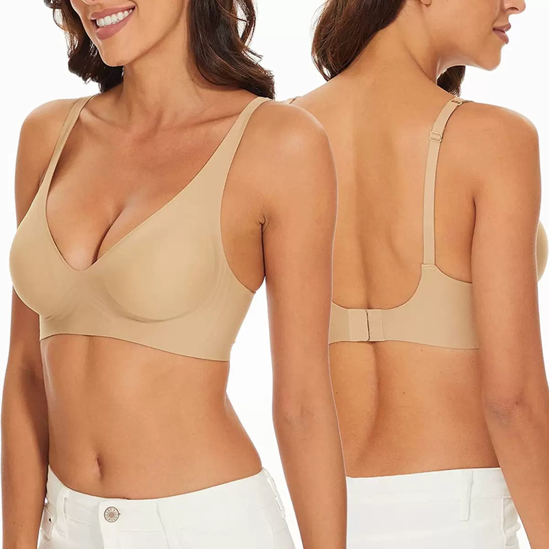 Sexy Seamless Jelly Bra S-4XL  - đánh giá và giá Minimizer Bra Women