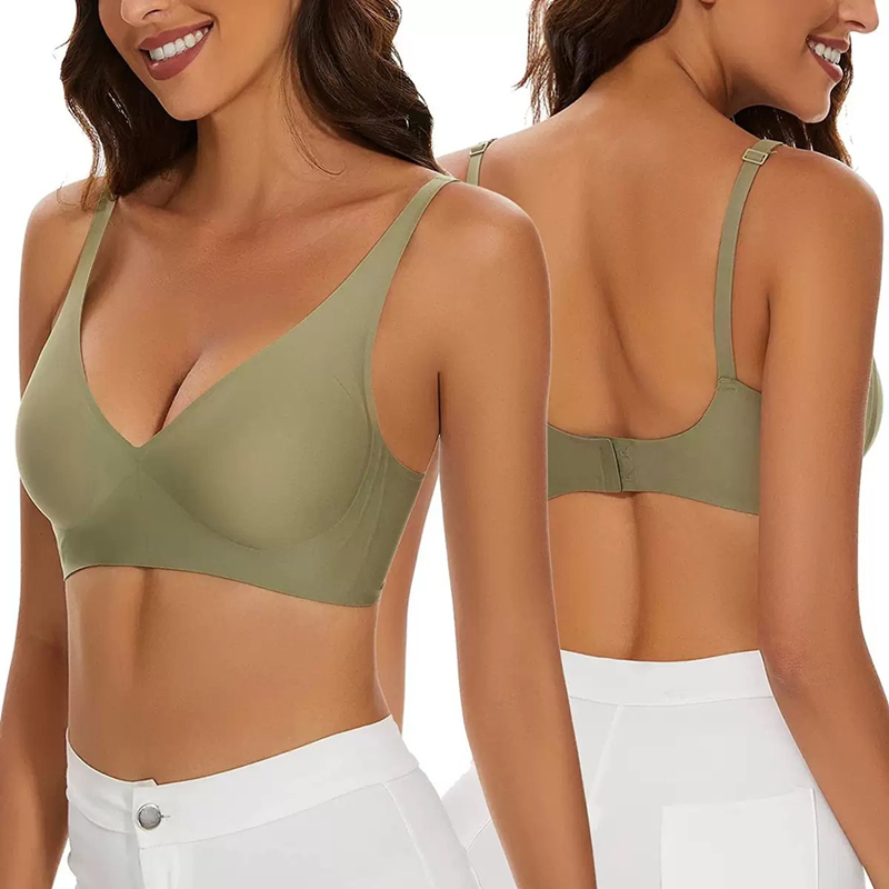 Sexy Seamless Jelly Bra S-4XL  - đánh giá và giá Minimizer Bra Women