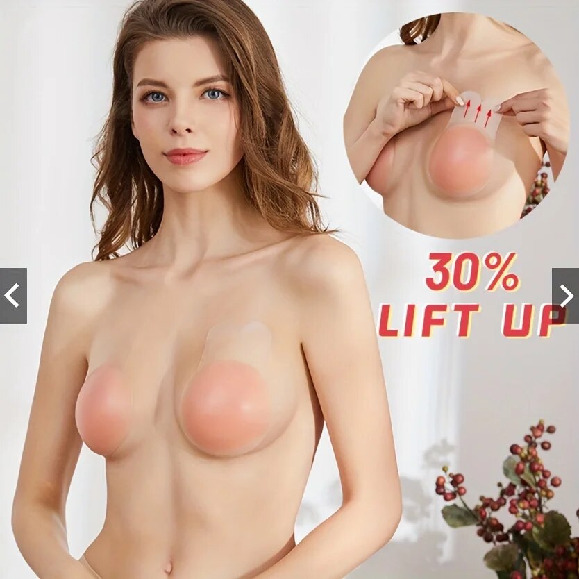 1Pairs Silicone Nipple Cover L - đánh giá và giá Push Up Bra Silicone