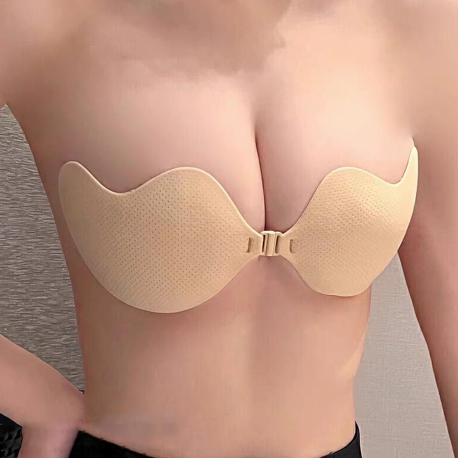 Backless Invisible Push Up Bra - đánh giá và giá Strapless Bra Adhesive